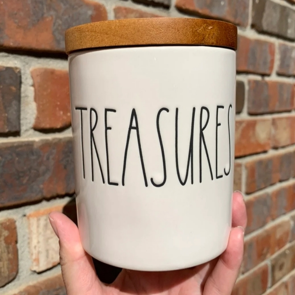 Rae Dunn Treasure Container
